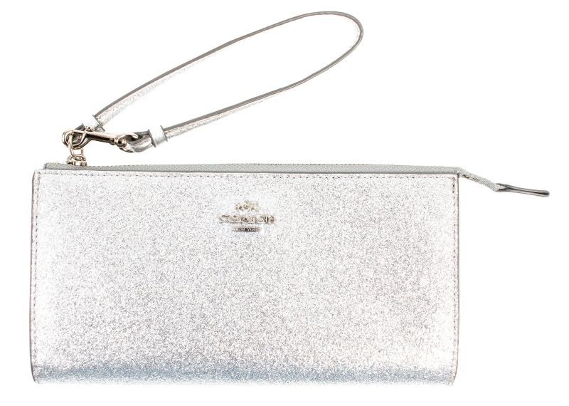 Coach ”Glitter Zip Wallet,” $95 at Belk of Mount Pleasant