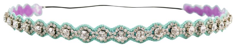 Deepa Gurnani blue rhinestone headband, $45 at Copper Penny