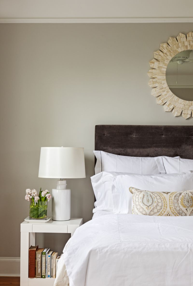 The master bedroom