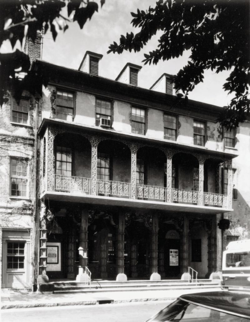 The Dock Street Theatre, which reopened with air conditioning in 1975