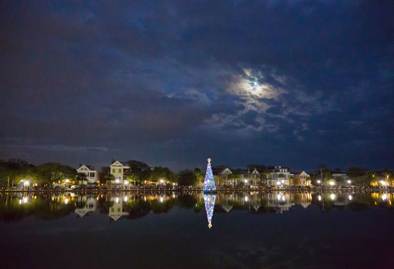 Light the Lake: On December 3, Charleston Parks Conservancy will illuminate the Colonial Lake Christmas tree, as well as 1,000-plus luminarias on Friday evening, kicking off a weekend of festivities, including scavenger hunts, a mailbox for sending letters to Santa, and more.