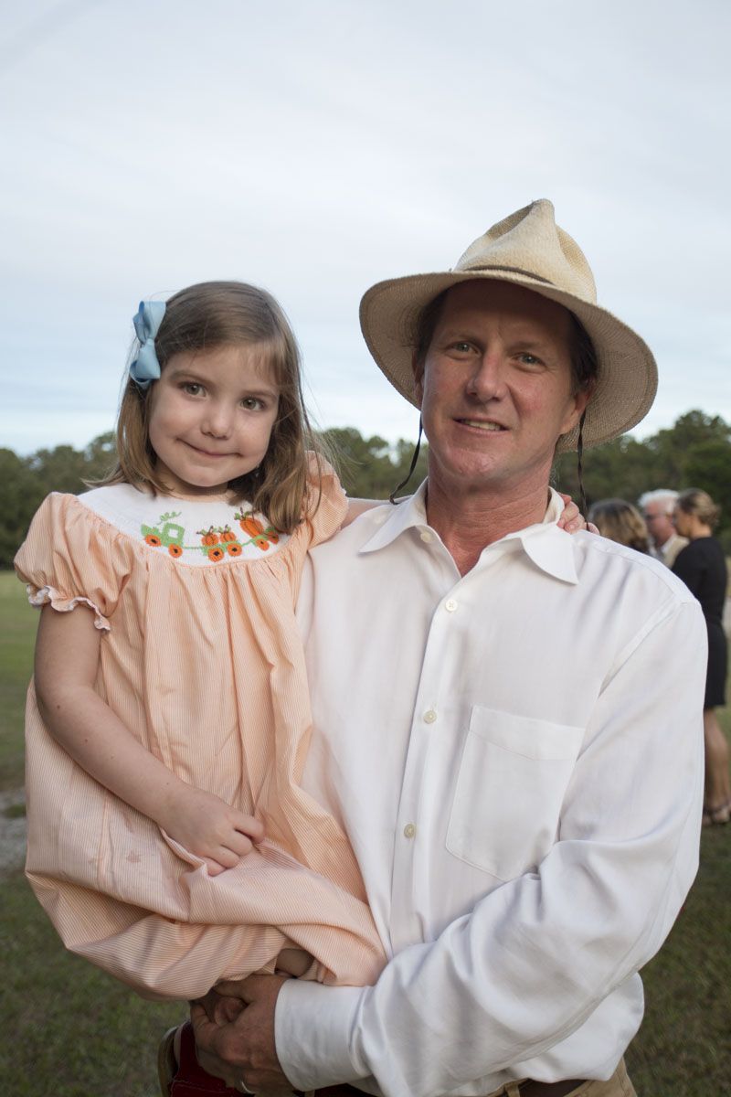 Chris Crolley of Coastal Expeditions with daughter Olivia