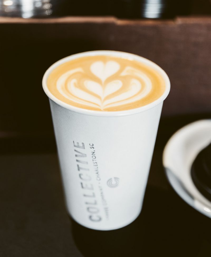 Lovin’ the latte at Collective Coffee in Mount Pleasant