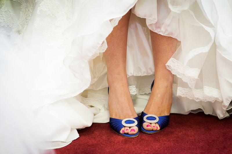 ” says bride Ashley. “Being married at my church was always the most important thing.”