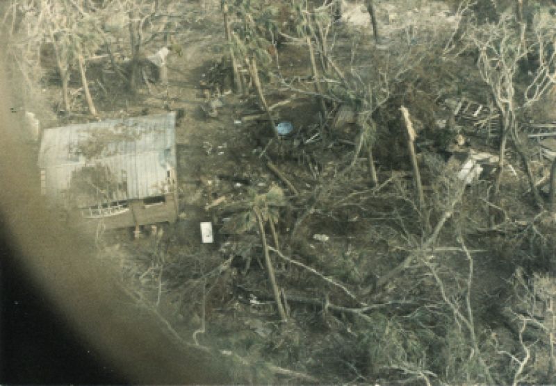 Damages on Goat Island