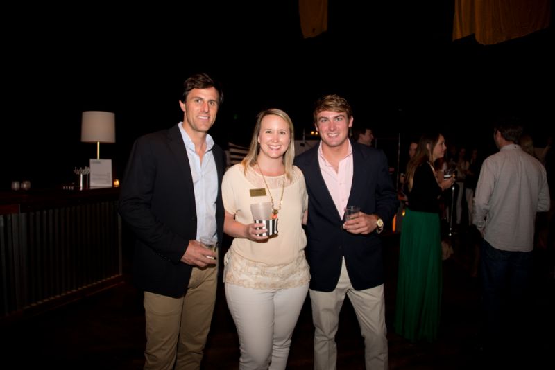 Glen Gardner, Ann Pope, and Patrick Bradley