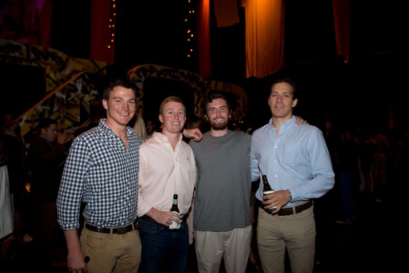 Henry West, Britt Alexander, Dillon Morgan, and Mark Pacult