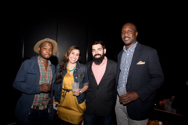 Alex Collier, Jenny Ferrara, Michael Brooke, and Greg Colleton