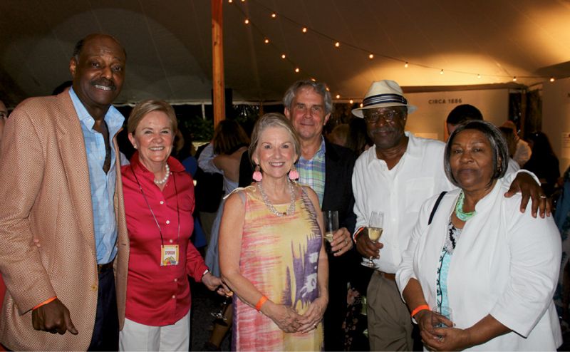 Roy Green, Tayter Beak, JoAnn and Milt Herne,  and Leonard and Linda Hanson