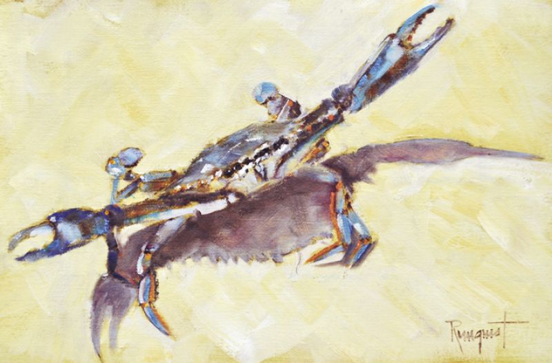 How ’bout a Hug, 2011, 8&quot; x 12&quot;, oil on linen
