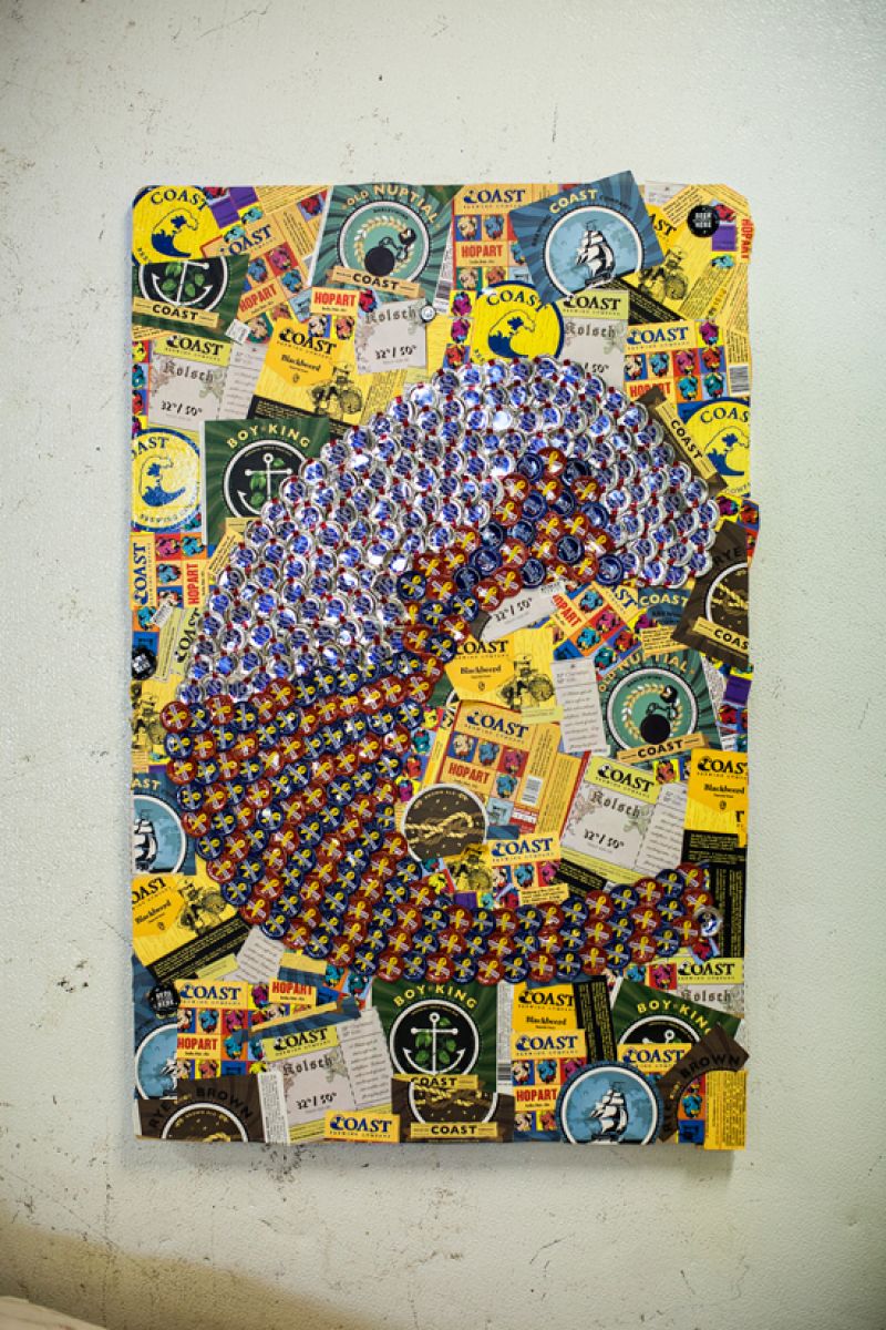 A gift to the brewery.