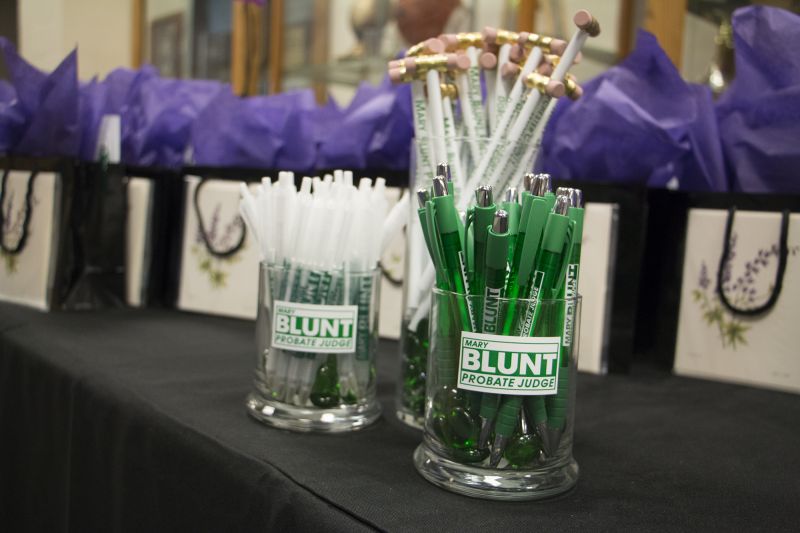 Mirror Ball sponsor Mary Blunt offered a lot of support for the event, including some great swag bags.