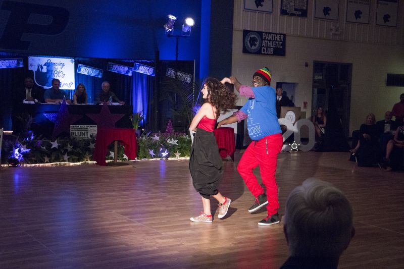 Competitors Anya Kwan and Pren Woods brought so much energy to their performance, the crowd was in stitches!