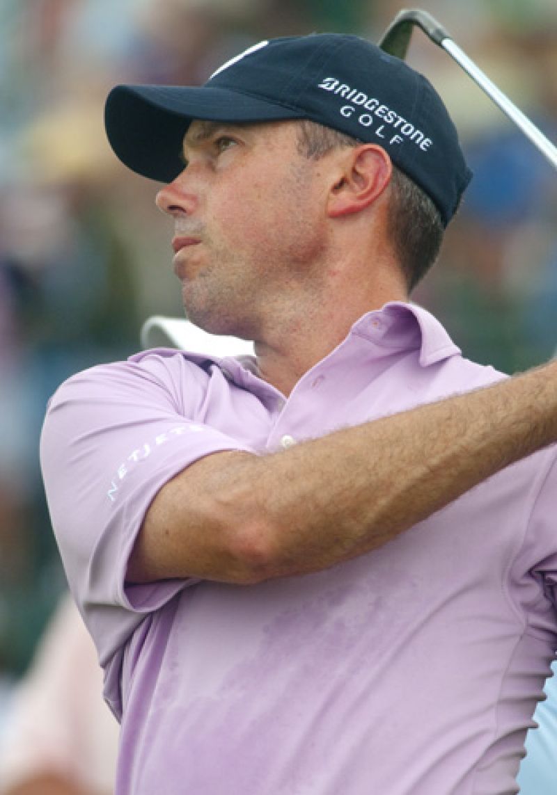 Matt Kuchar without his trademark smile.