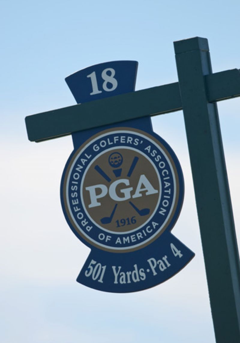 You have to crush your drive to birdie a 500 yard par 4!
