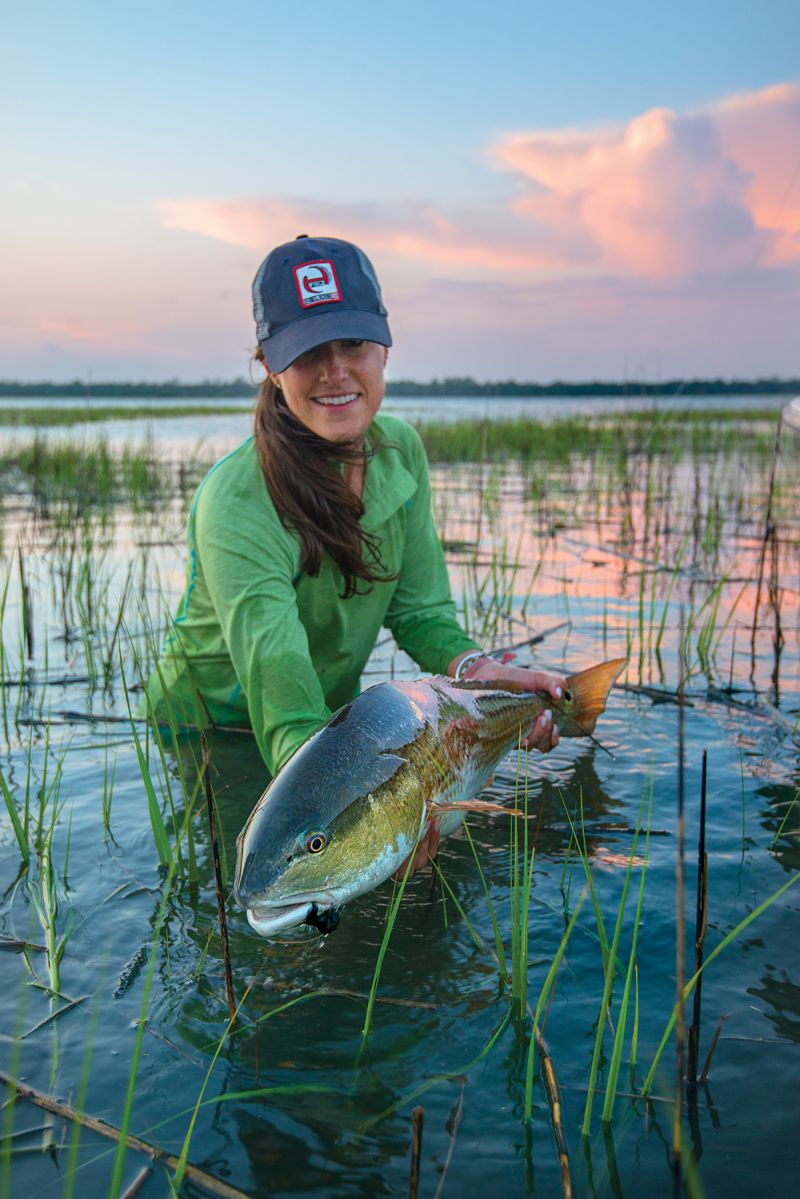 While regulations allow anglers up to two redfish (15 to 23 inches long) per person per day in state waters, most practice catch and release...