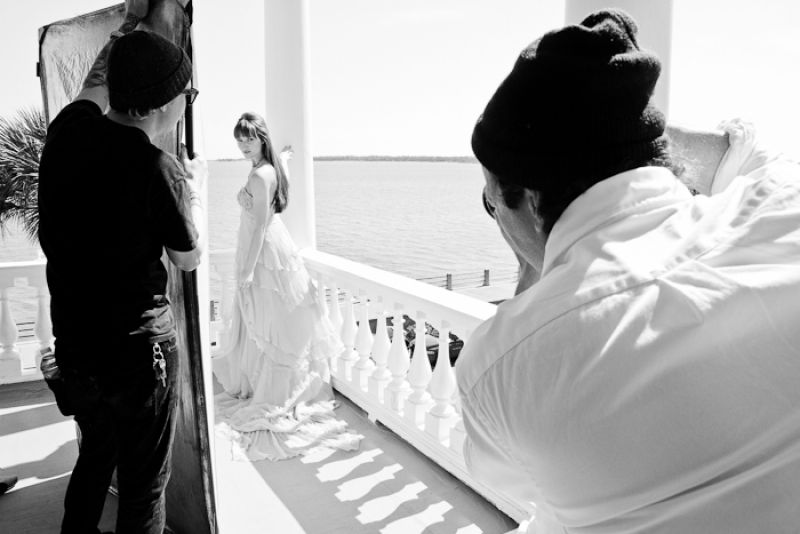 Photo assistant Josh Zoodsma; model Devon; photographer Peter Frank Edwards