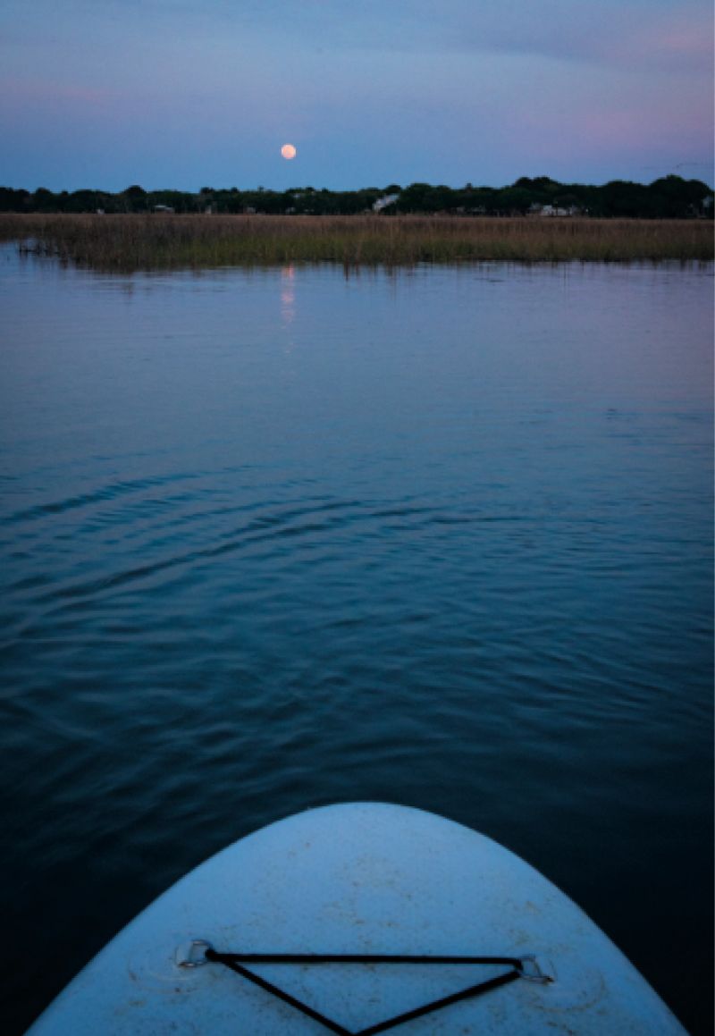 A full moon paddle.