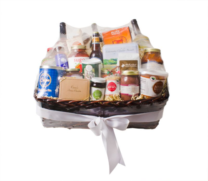 Southern Season gift basket 20 of the Lowcountry’s best products, $275; southernseason.com