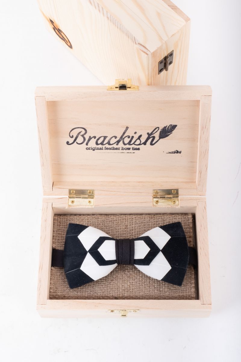 Brackish “Whitehall” bow tie, $225 at Grady Ervin &amp; Co.