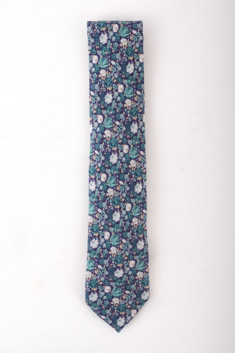 Edward Arman “Floral Shappe Diamante” tie, $135 at Jordan Lash