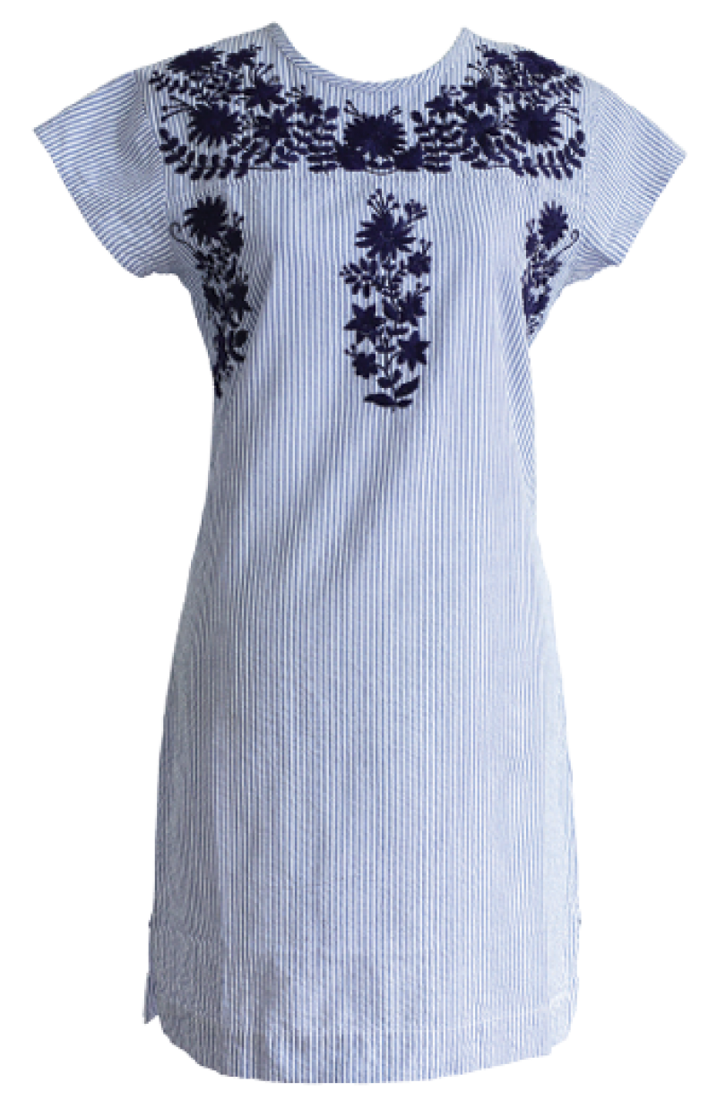 A dress by the Charleston-based Madison-Mathews