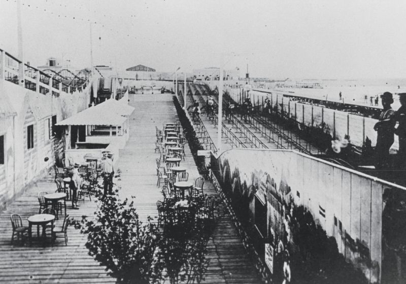 The Dance Pavilion and Seashore Hotel, in place by the 1900s, attracted visitors from up and down the East Coast