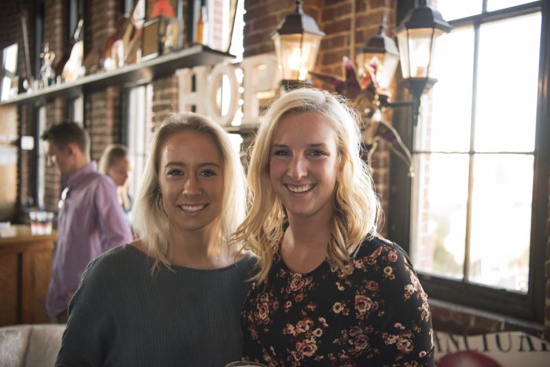 Audrey Dygert and Kaelyn Jiran