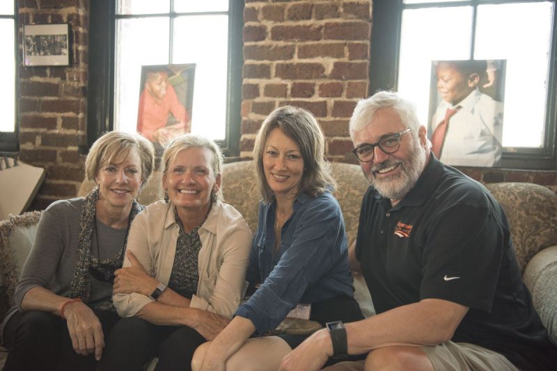 Katheryn Bender, Chris Rosino, Jessica Boylsten-Fagande, and Jerome Nairne