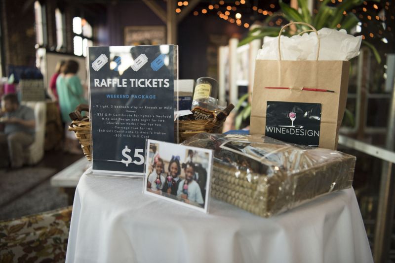 Raffle tickets helped raised money for the mentorship program.