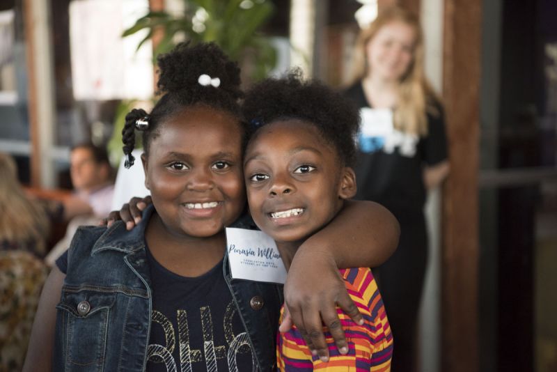 Purasia Williams and Serenity Coakley