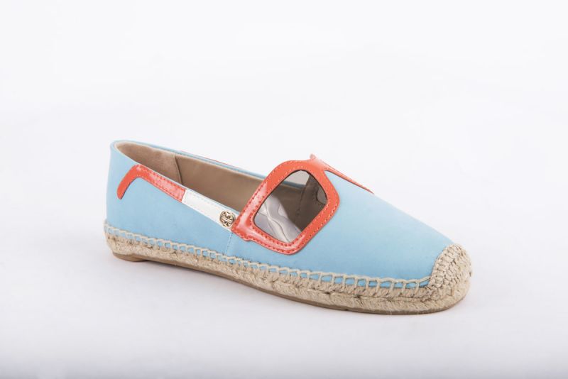 Tory Burch “Sunny Espadrille” in jewel oasis, $195 at Shoes on King
