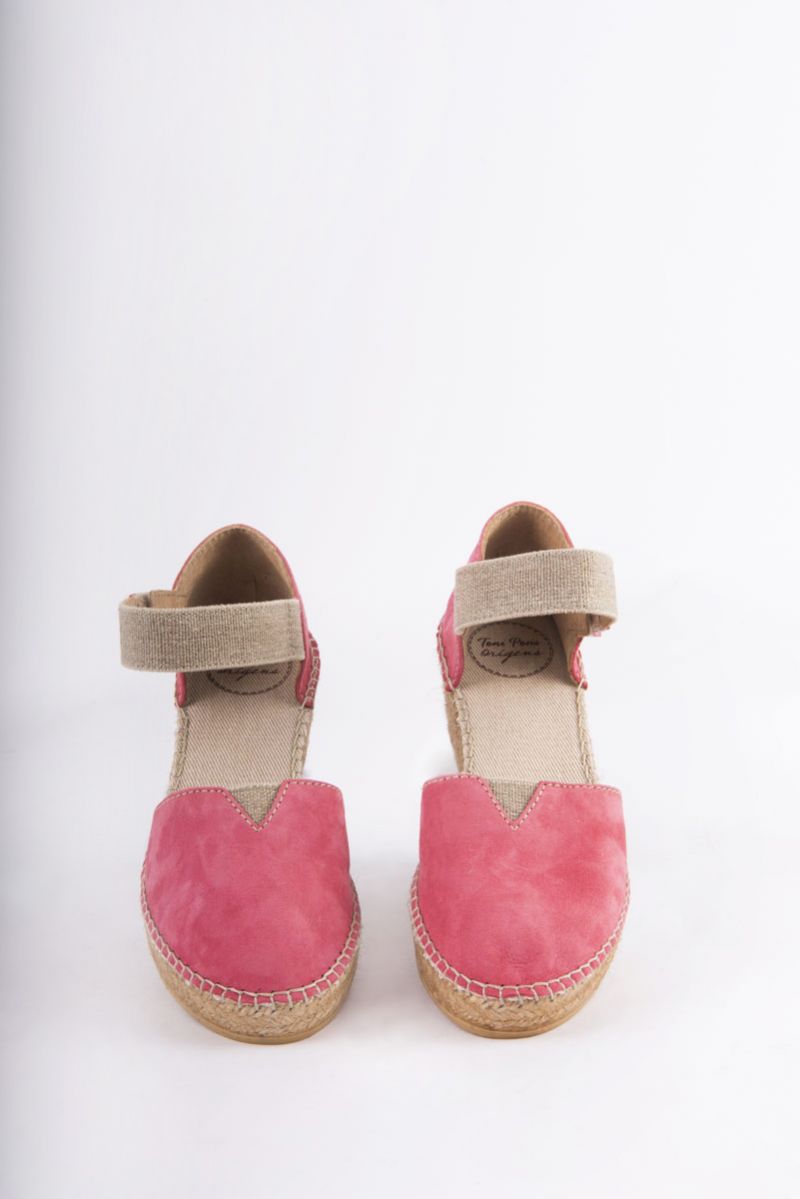 Toni Pons “Eibar” wedge espadrille in Raspberry, $139 at Shoes on King
