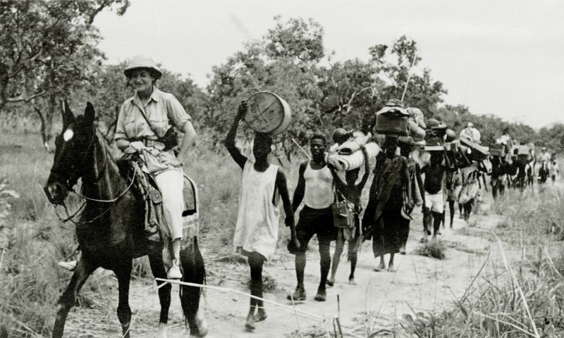Leading a trek to an African kingdom