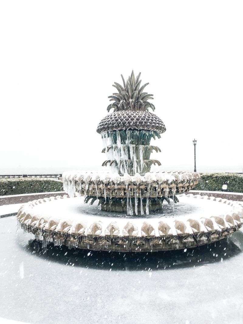 <strong>Waterfront Park: </strong>Pineapple Fountain slushees, anyone? <em>Photograph by Molly Wickham</em>