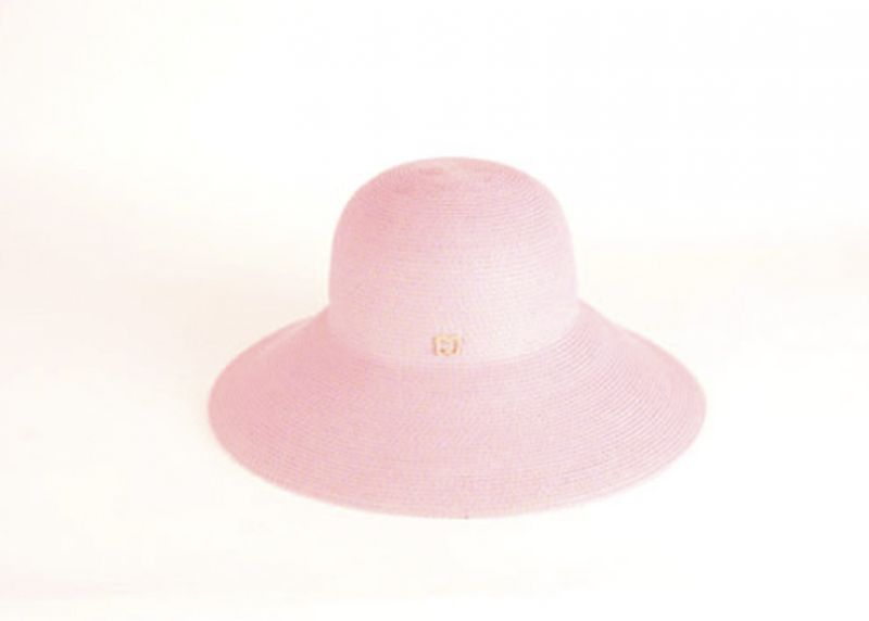 Eric Javits “Hampton” hat in “pop pink,” $198 at Gwynn’s of Mount Pleasant