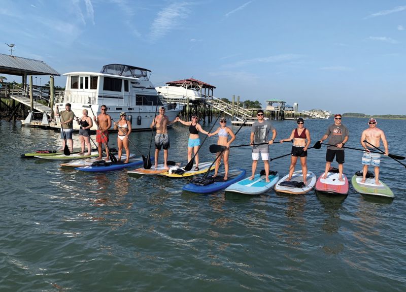 A Folly Creek tour with Charleston Paddle Company.
