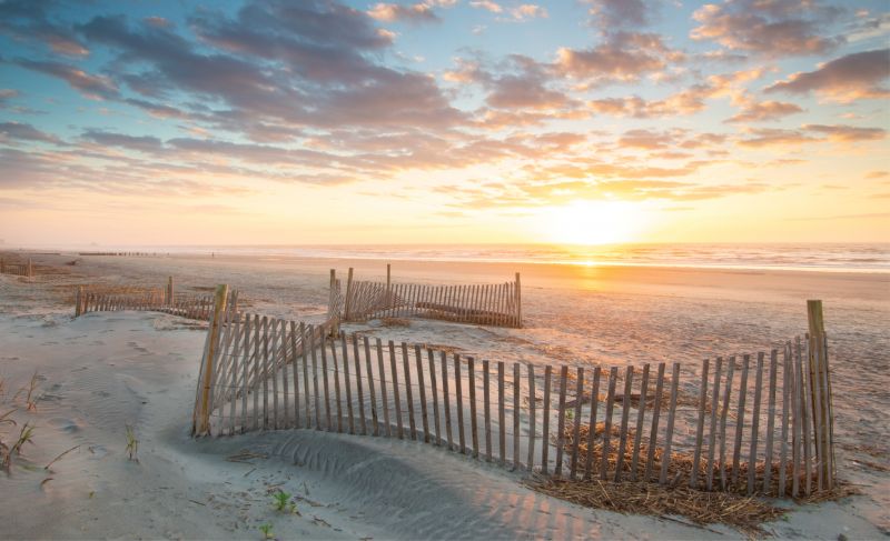 A Perfect Morning: Sunrise on Folly Beach