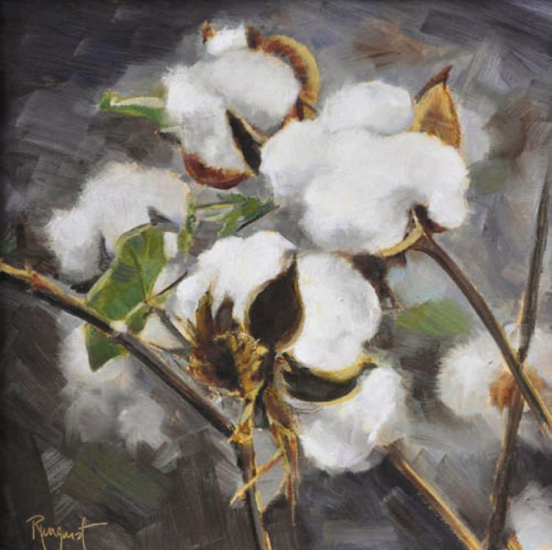 Perfectly Popped, 2012, 10&quot; x 10&quot;, oil on board