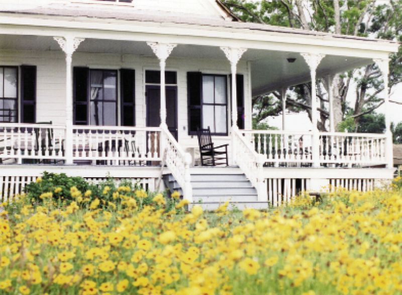 The Old Village home of author Ann Thrash’s aunt