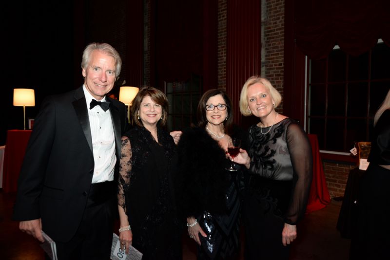 Bill McAbee, Elizabeth Hancock, Anita Zucker, and Anette McAbee
