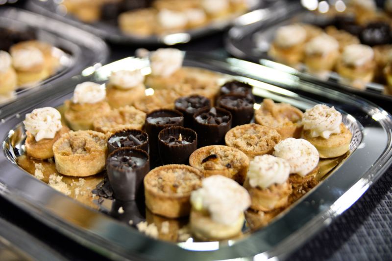 A variety of bite-sized desserts