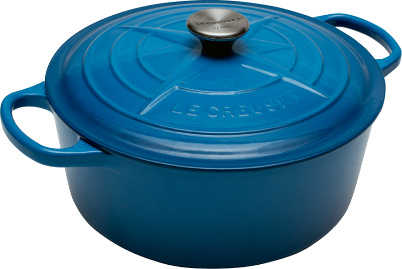 Limited-edition ”Mariner Star” oven, featuring a lid designed in 2013 by an American College of the Building Arts student