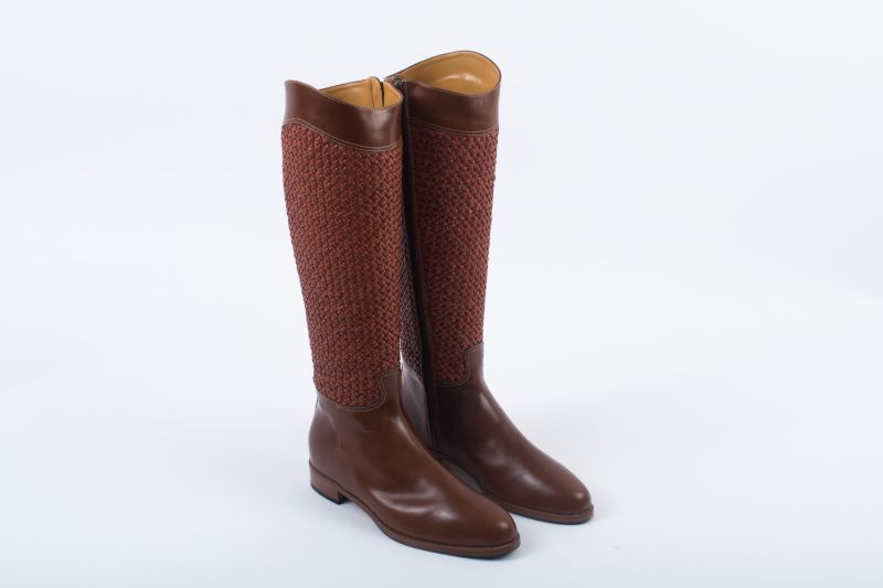 Ron White “Delacy” handwoven leather boot, $1,295 at Gwynn’s of Mount Pleasant
