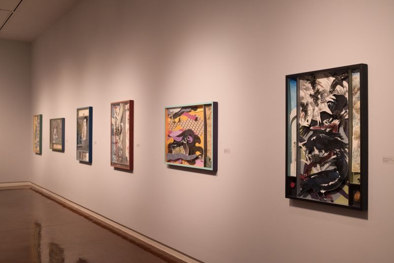 A few of Hitnes’ works on view