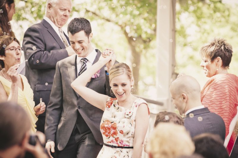 and her mother each contributed to the wedding preparation and execution. “If you have people that you trust