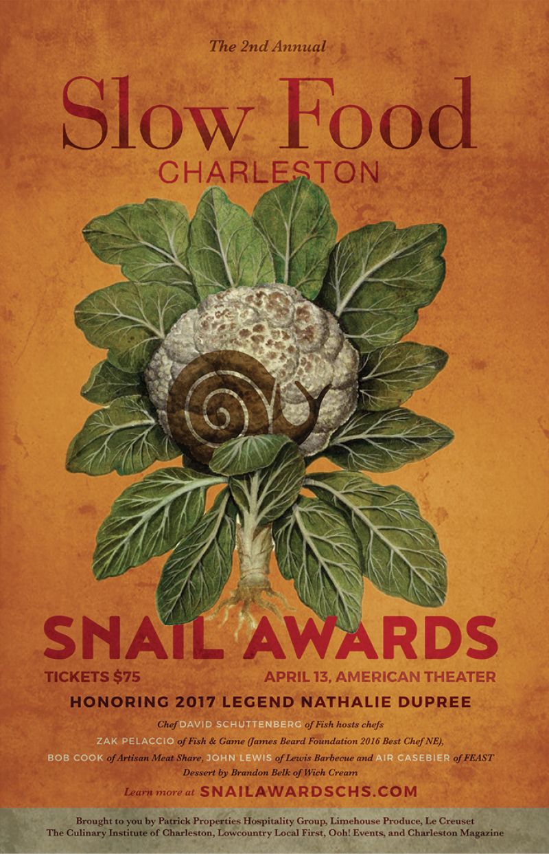 The 2017 Snail Awards poster