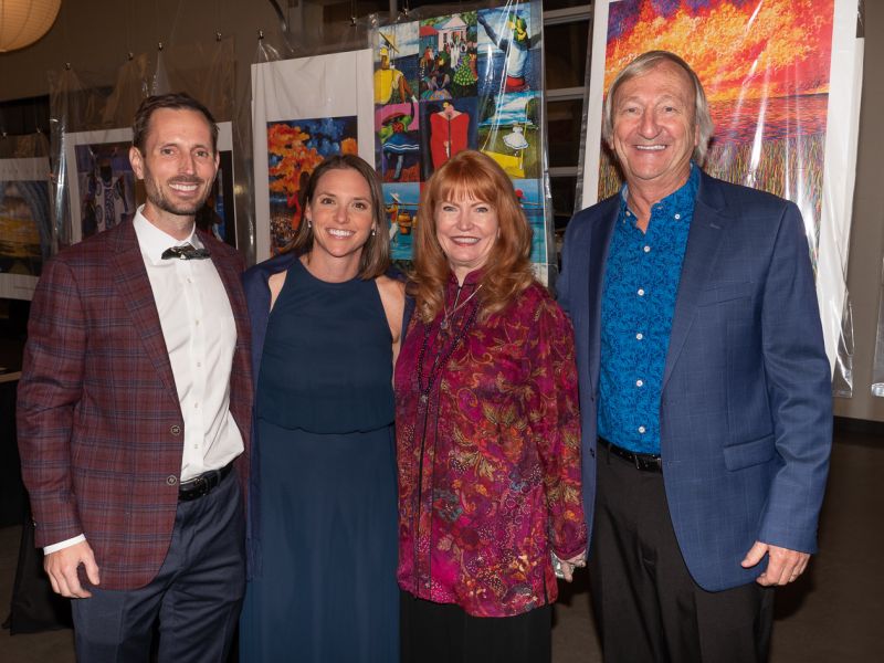 Guests came out in support of The Sophia Institute, which offers retreats, lectures, and classes with renowned thought leaders and teachers to cultivate personal and societal transformation for all people and the Earth. 