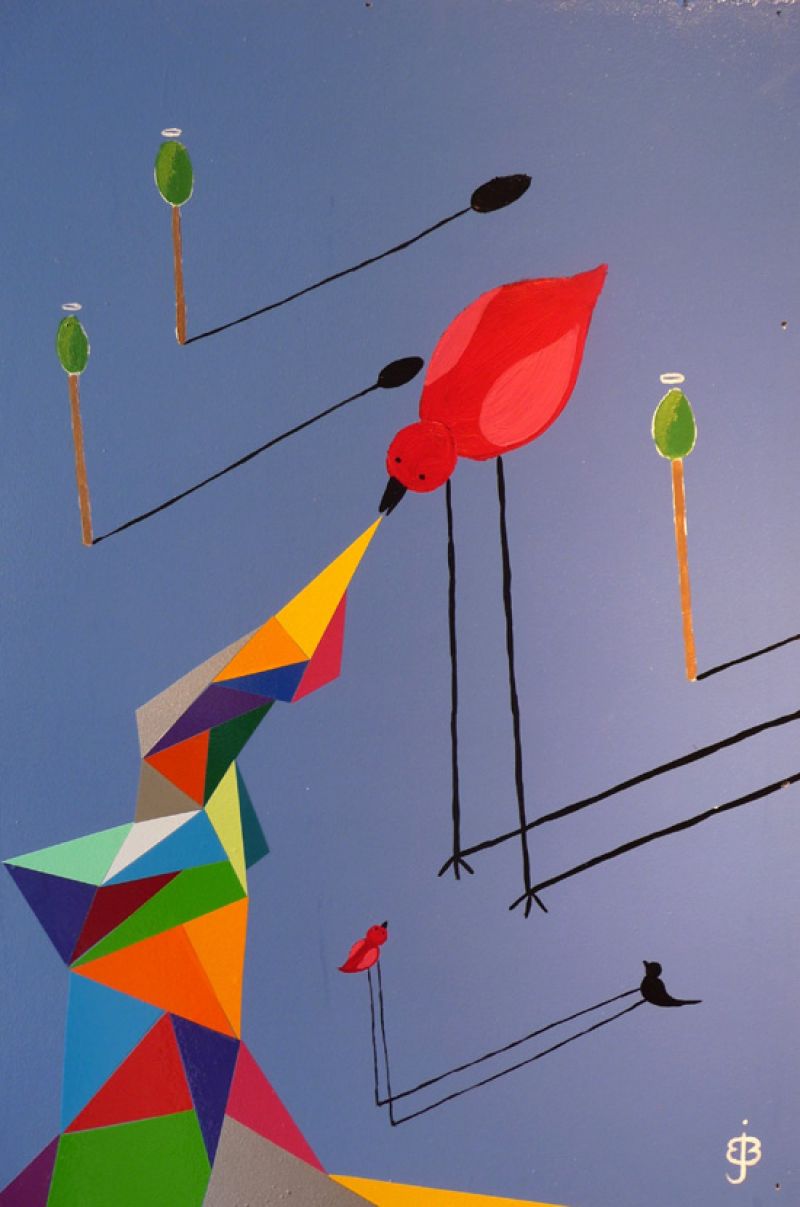CHM Aug 2010 Artist Profile: Brian Bustos &quot;A Couragious Knight&quot;