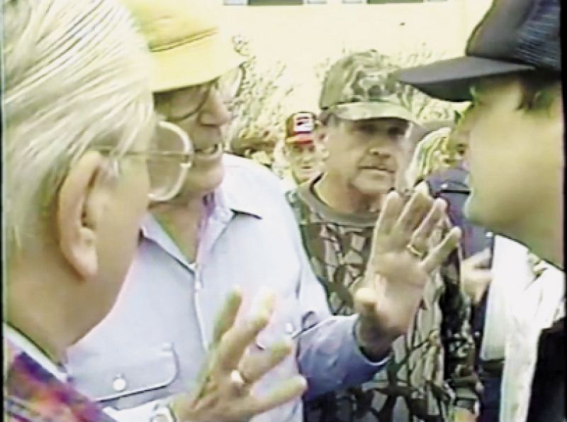 Tempers flared, and altercations and arrests ensued.